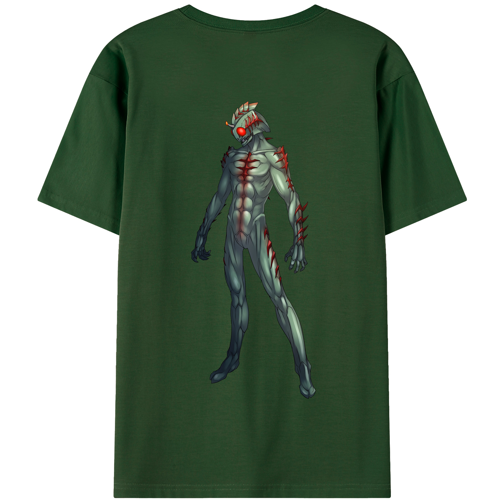 （画像用） ウルトラマン Ultraman 綿100％半袖Tシャツ（背面プリント）